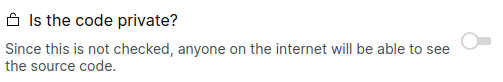 Applet code not private